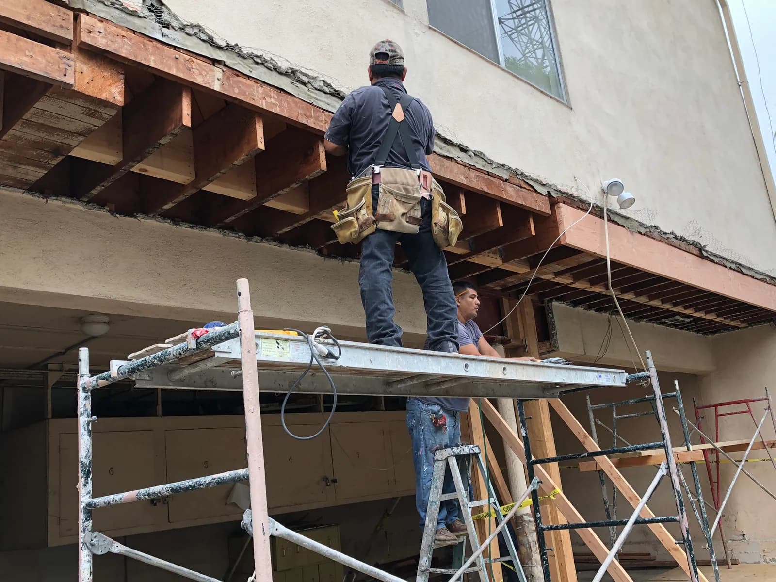 Balcony repair and recertification, Cal Retrofit field reference